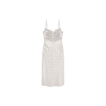 Victoria's Secret Sabrina Midi Slip Dress Nightgown Women's Pink