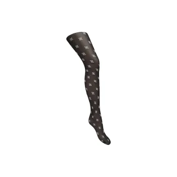 FENDI Nylon Logo Stockings 'Black'