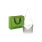 Silver+Shopping Bag