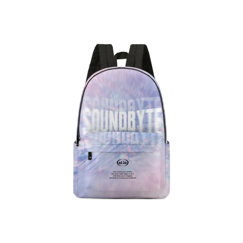 ONRF SOUNDBYTE Polyester Backpack Laptop Bag Unisex White-5