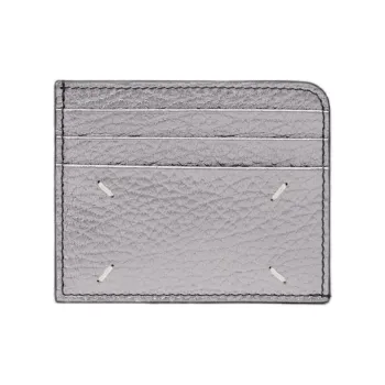 Maison Margiela Four Stitches Metallic Card Holder