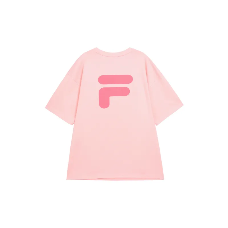 FILA FUSION FOB Series T Shirt Unisex Youth Pink-1