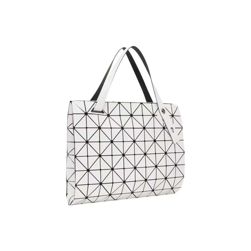ISSEY MIYAKE Carton Polyvinyl Chloride Resin Tote Bag, Shopping Bag, Handbag, Shoulder Bag Women's White-2