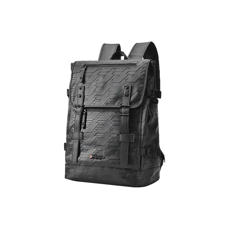ONRF PVC, Polyester Backpack Tubas Unisex Black-15