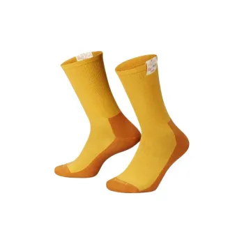 JORDAN X Union Socks Sport Gold/Sunset/Habanero Red