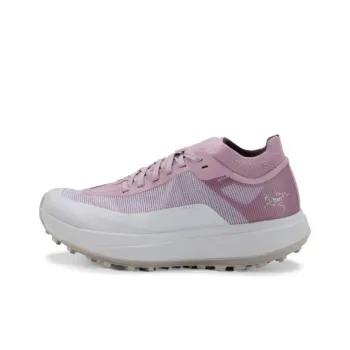 Arcteryx SYLAN Anti Slip Wear Resistant Low Top Trail Running Running Shoes Women's Gray Purple
