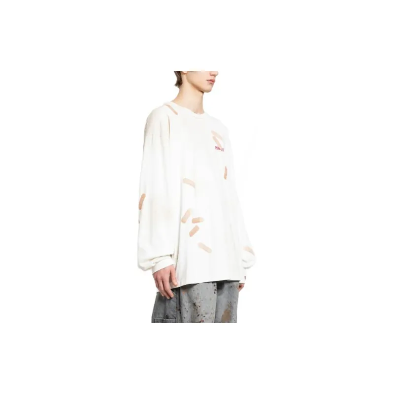 Doublet Bandage Embroidery T shirt-2