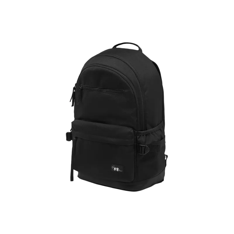 LiNing Sports Life Collection Polyester Backpack Unisex Black-1