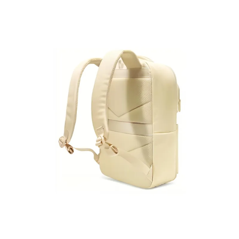 Skechers Fabric Backpack Medium Size Unisex Light Sand Yellow-2