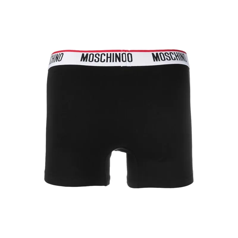 MOSCHINO Logo Waistband Two Pack Boxers-2