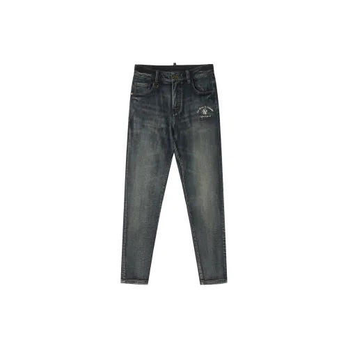 C'N'C New Order & Classics Series Jeans Men Denim Blue