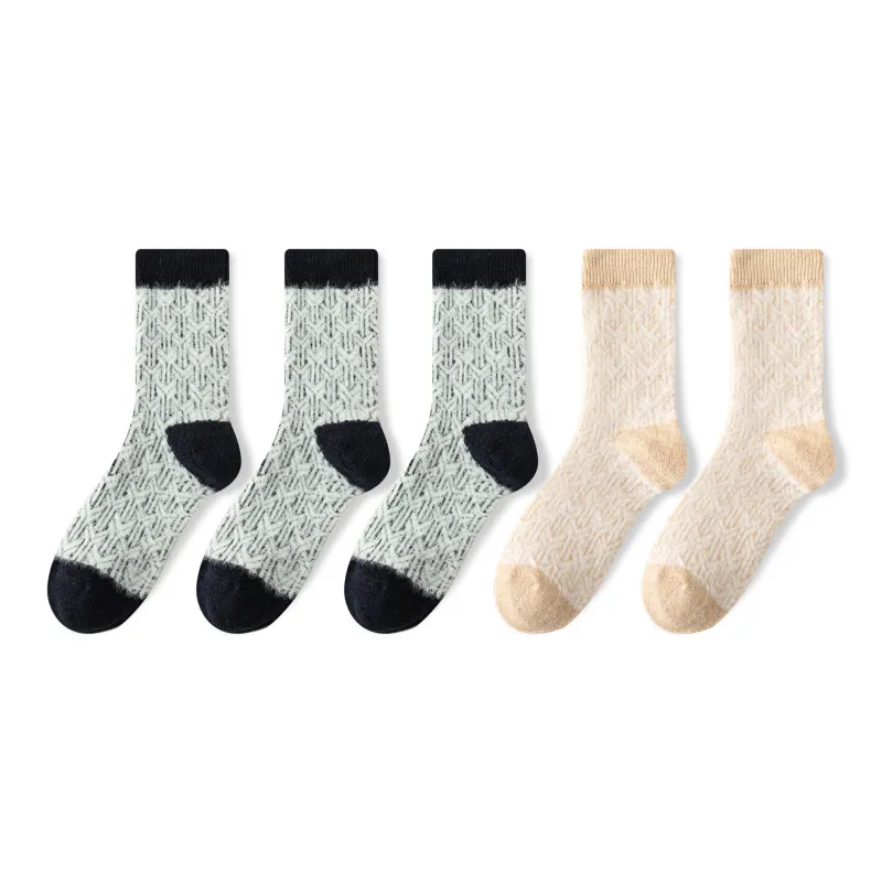 MIIOW Fruit Printing Series Mid Calf Socks Women's Combo Set-12