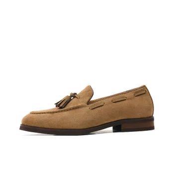 WEISHIBANGWEI Loafers Men Yellow
