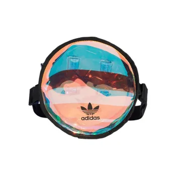 Adidas Originals PVC Shoulder Bag Crossbody Bag Fanny Pack Regular Unisex Dazzling Color Transparent
