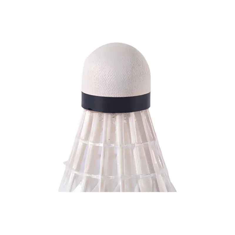 Super Card Goose Feather Shuttlecock 12 Pack Goose Feather All Round Goose Feather Professional Shuttlecocks-2