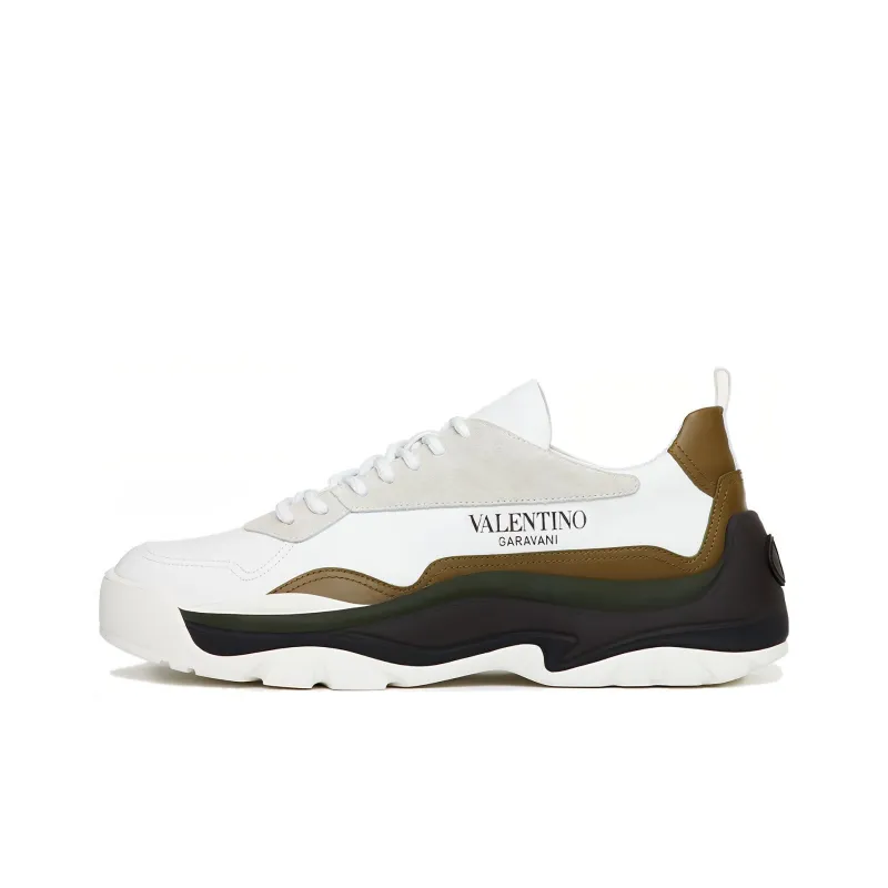 Valentino Gumboy Low Top Casual Shoes Men's White-0