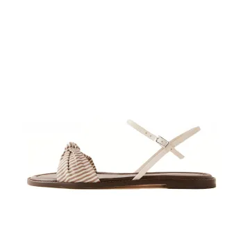 REFORMATION Cassidy Strap Sandals Women's White