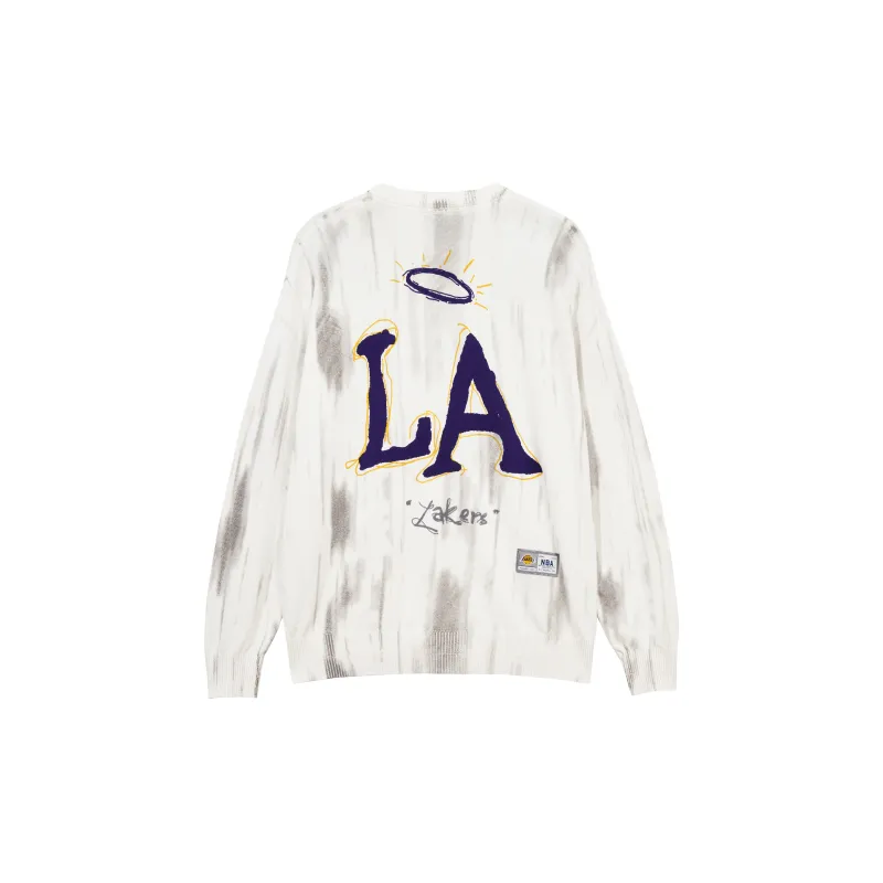 JACK JONES· x NBA Knitwear Men's Milk White-1