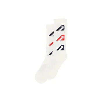 AUTRY Intarsia-logo Ribbed Socks