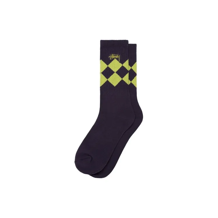 Stussy Unisex Mid-Calf Socks-4
