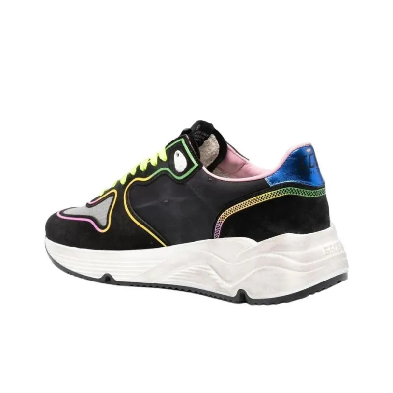 Golden Goose Running Sole Casual Shoes Women's Low Top Multicolor-3