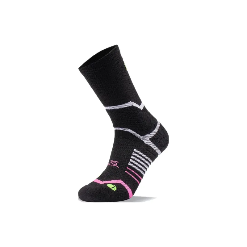 LiNing SS23 Mid Calf Socks Men's 1 Pack Black-0