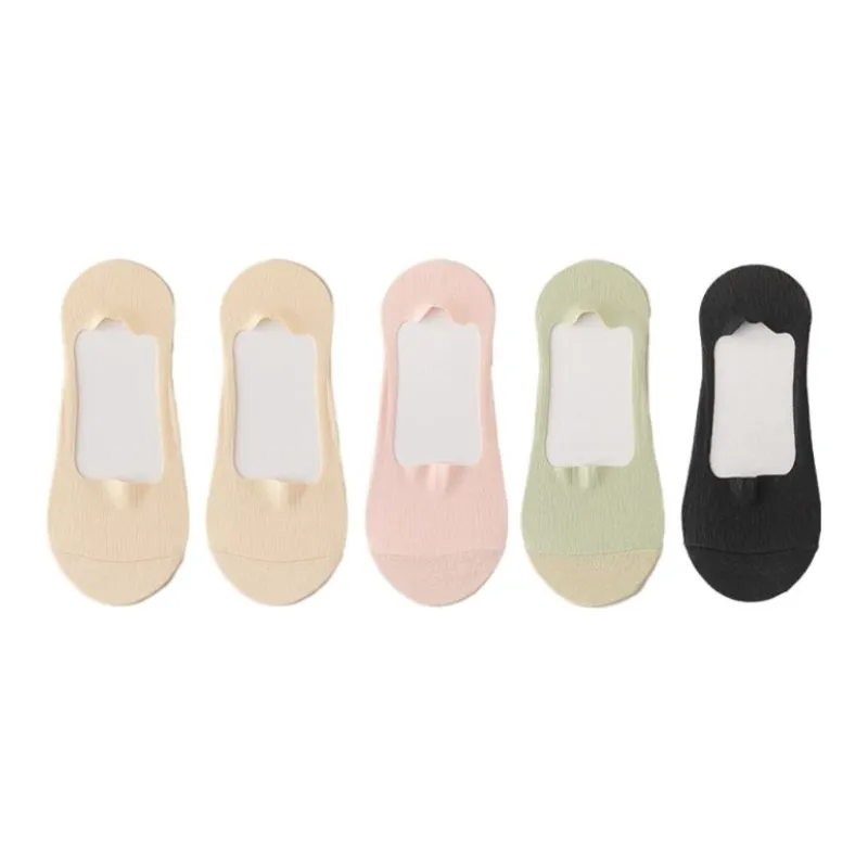 AUGUST Women's No Show Socks-5