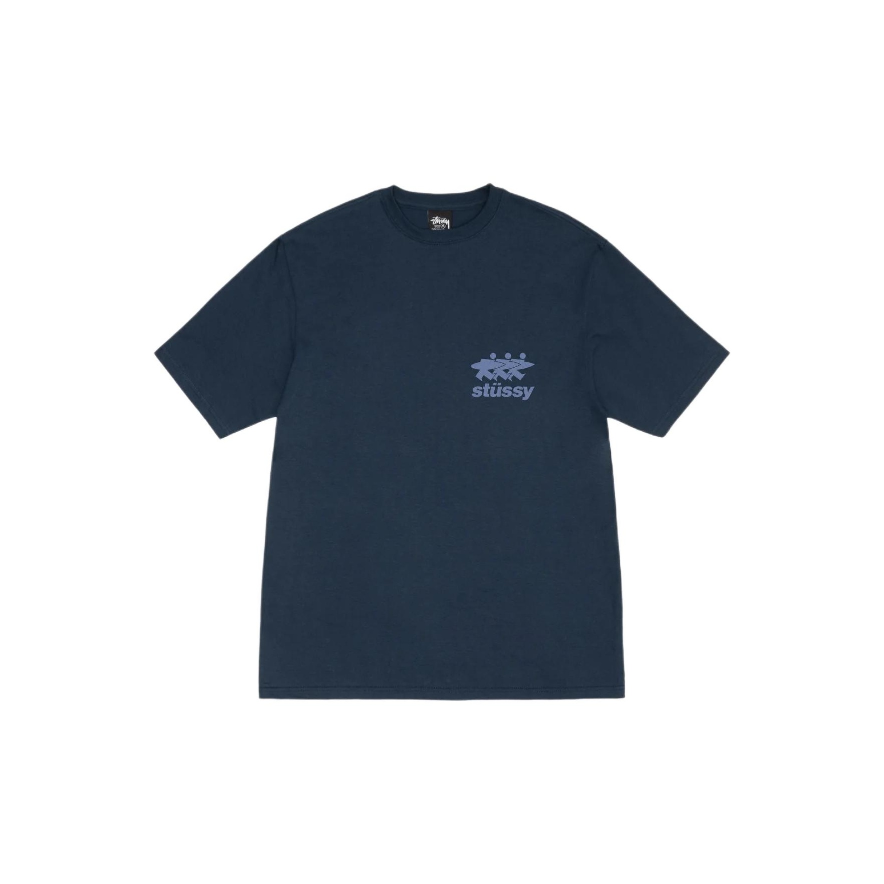 【ステューシー】Stussy Surfwalk T-Shirt Black ★韓国★人気★ Stussy Surf Stock Tee Black L - POIZON