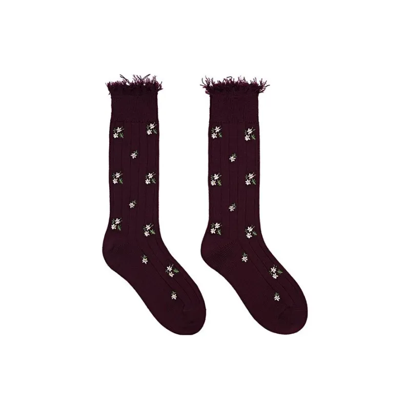 SHUSHU/TONG Women's Knee high Socks-4