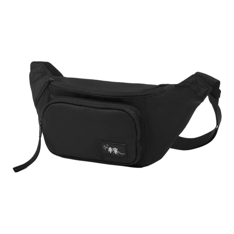 LiNing Chinese Culture Series Polyester Sling Bag Unisex Black-1