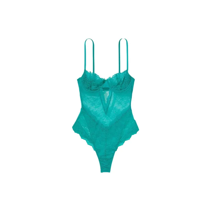 Victoria's Secret Bodysuits Women's Capri Blue-0