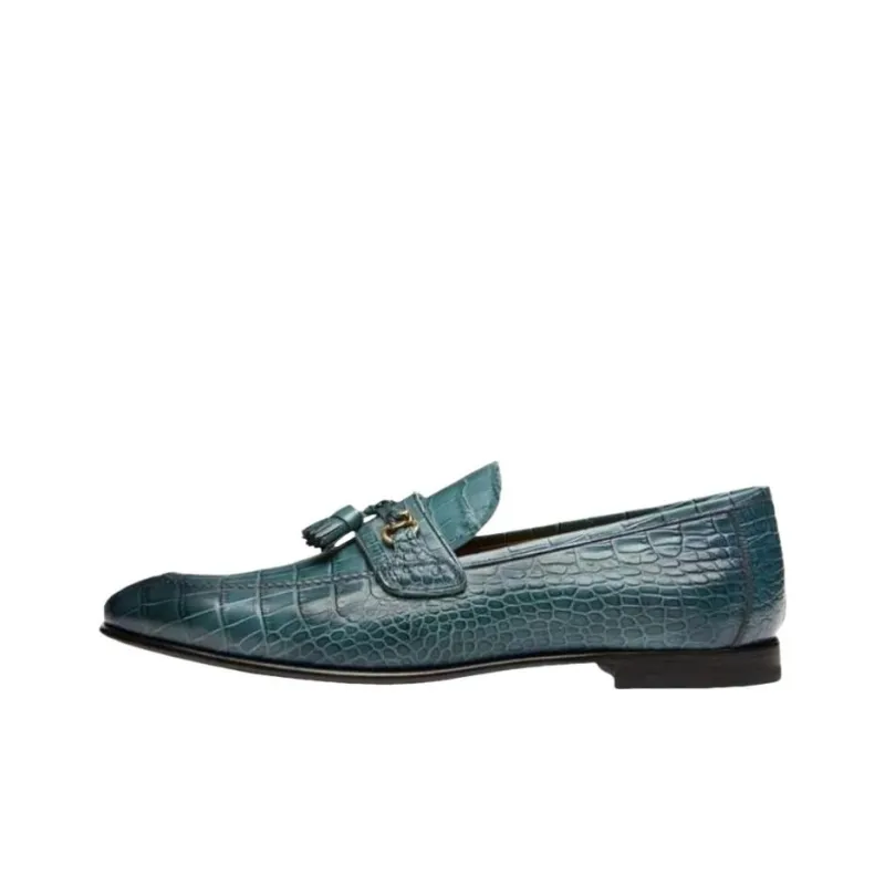 TOM FORD Loafers 1.5cm Men's Cyan-0