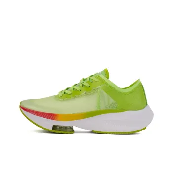 VOIT Cushioning Coverage Rebound Abrasion Resistant Breathable Slip Resistant Low Top Running Shoes Men's Neon Green