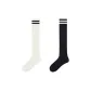 2 Pack (Double Stripe White+Double Stripe Black)