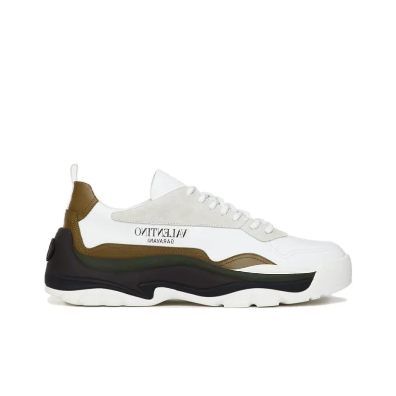Valentino Gumboy Low Top Casual Shoes Men's White-1