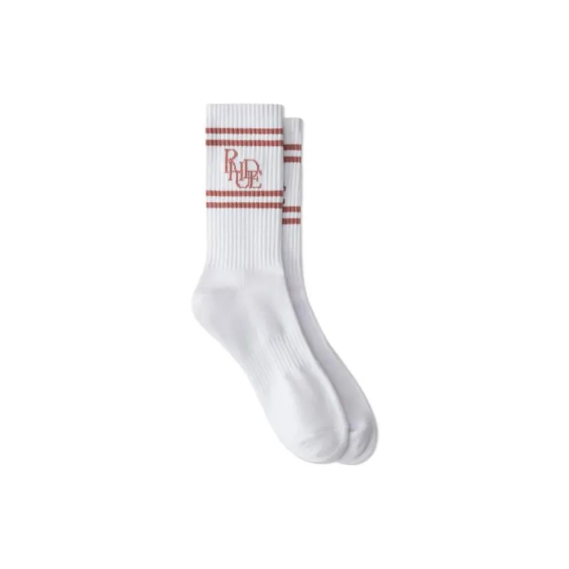 RHUDE Men Knee-high Socks-0