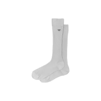 PRADA SS23 Knee-High Socks Women's 1 Pack Silver