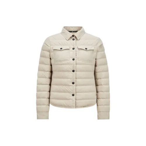 Moncler Grenoble Down Jackets Women's Beige