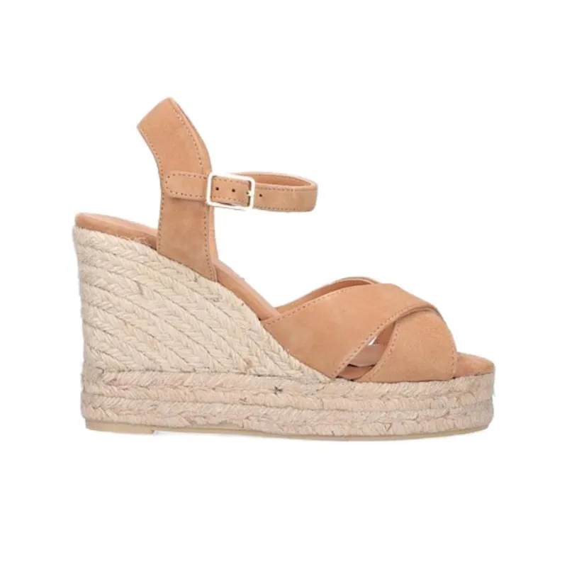 Castañer One Strap Sandals Women's Brown-1