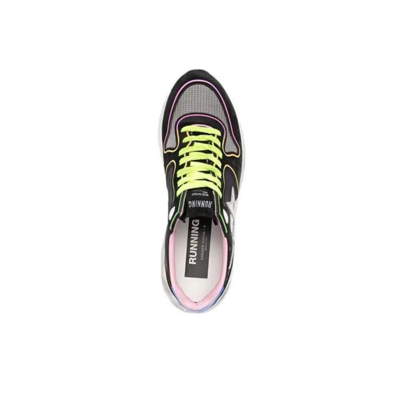 Golden Goose Running Sole Casual Shoes Women's Low Top Multicolor-4
