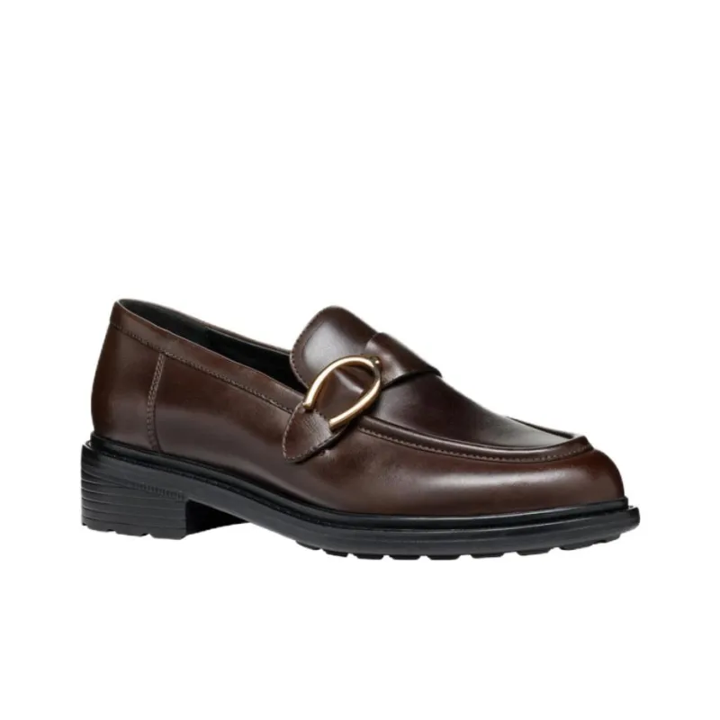 GEOX Loafers Women's Dark Coffee-2
