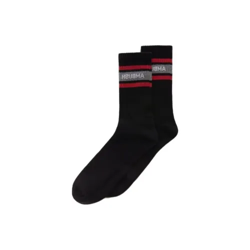 AMBUSH Intarsia-logo Ankle Socks