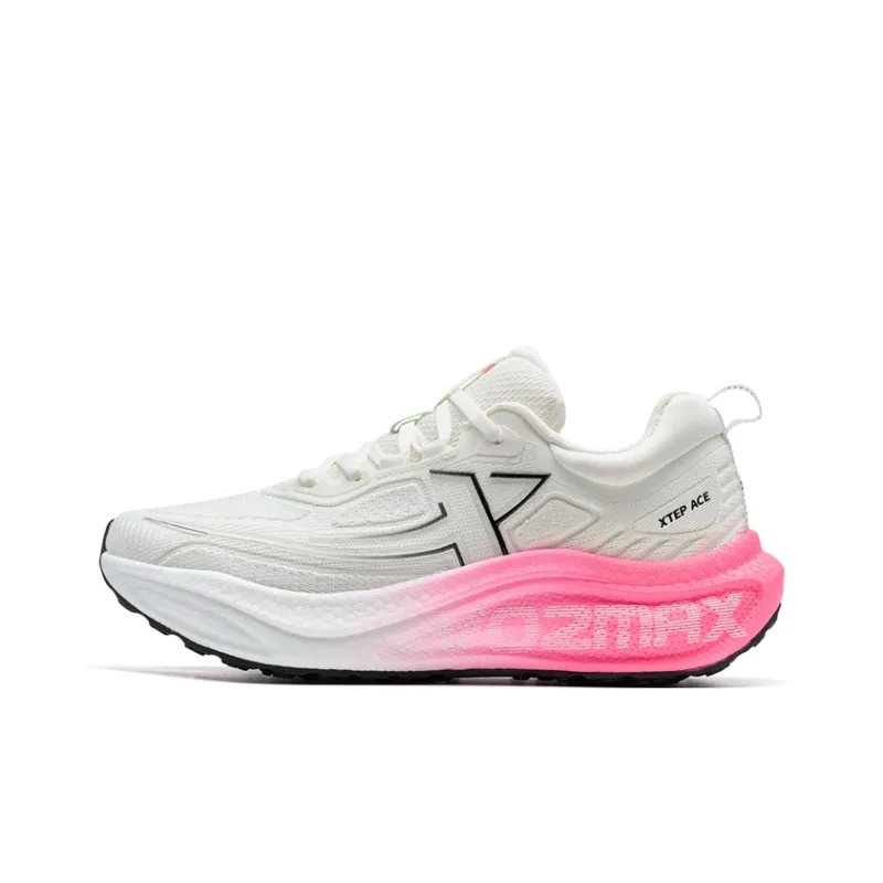 XTEP Cushioning, Wear Resistant Low Top Running Shoes Women's Sail White-0