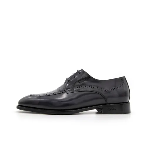 Satchi Dress Shoes Men Low Top Black