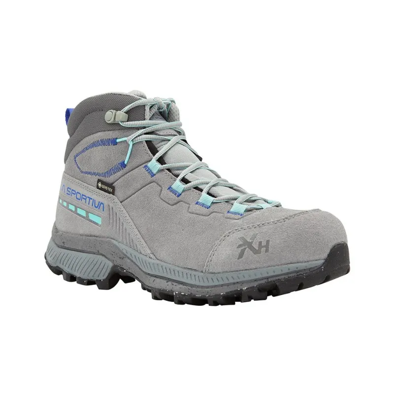 LA SPORTIVA Wear-Resistant High-Top Outdoor Shoes Women's Gray-2
