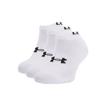 Under Armour Ankle Socks Unisex 3 Pack White