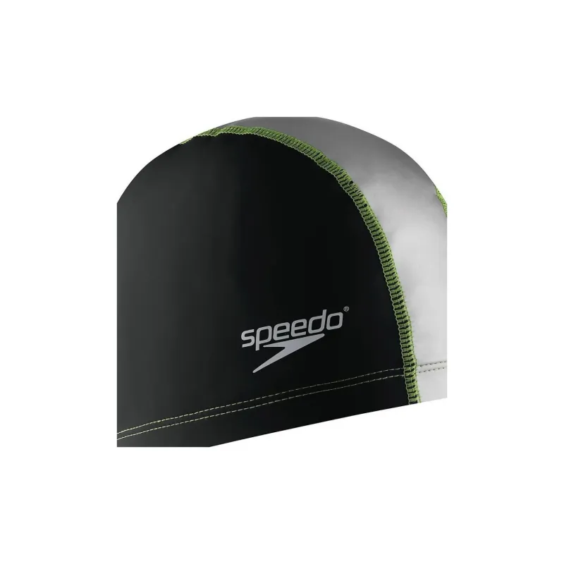 Speedo Swimming Caps Silicone Black/Silver-1