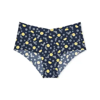 Victoria's Secret PINK NO SHOW No Show Cheeky Panty/ Noir NNLB Underpants Women's 1 Pack Lemon Print