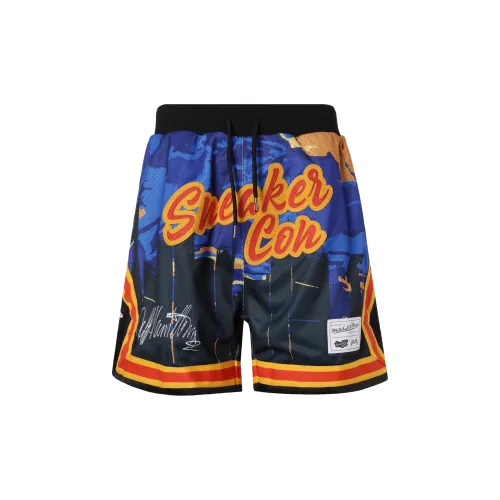 Mitchell Ness Sneakercon X Jeff Hamilton Co-branded Series Basketball Shorts Unisex Black