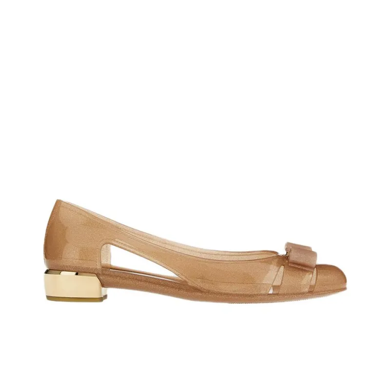 FERRAGAMO Vara Bow-detail Ballerina Shoes-1